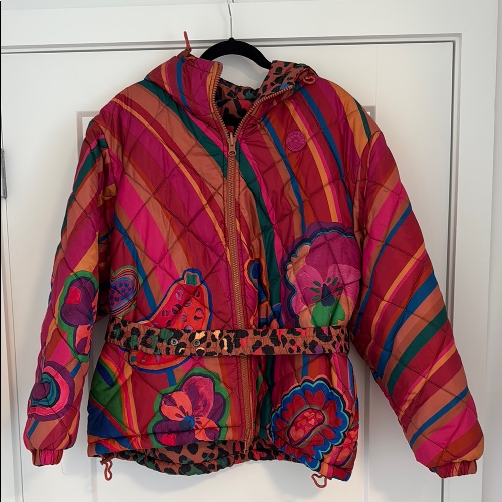 FARM Rio Reversible Puffer Jacket - Unworn